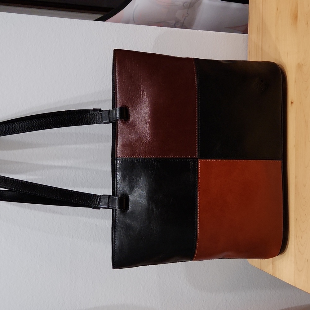 NWTBrand new Patricia Nash 100% Leather purse/ laptop/ shoulder bag. Elegant!!